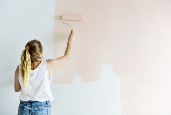 5ème étape peinture mur : les finitions